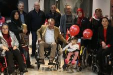 BOLU BELEDİYESİ'NDEN TEKERLEKLİ SANDALYE DESTEĞİ