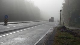 BOLU DAĞI GEÇİŞİNDE YOĞUN SİS