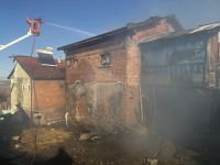 BOLU’DA EV VE SAMANLIK ALEV ALEV YANDI