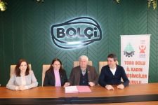 BOLU'DA KADINLARA DESTEK BÜYÜYOR…