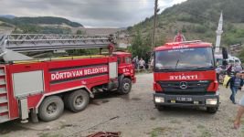 BOLU’DA KORKUTAN YANGIN