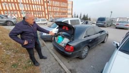 BOLU'DA OĞLU İÇİN HASTANE ÖNÜNDE YATMIŞTI… ACI HABER GELDİ