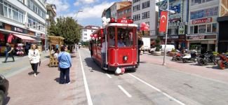BOLU’YA TRAMVAY GELDİ