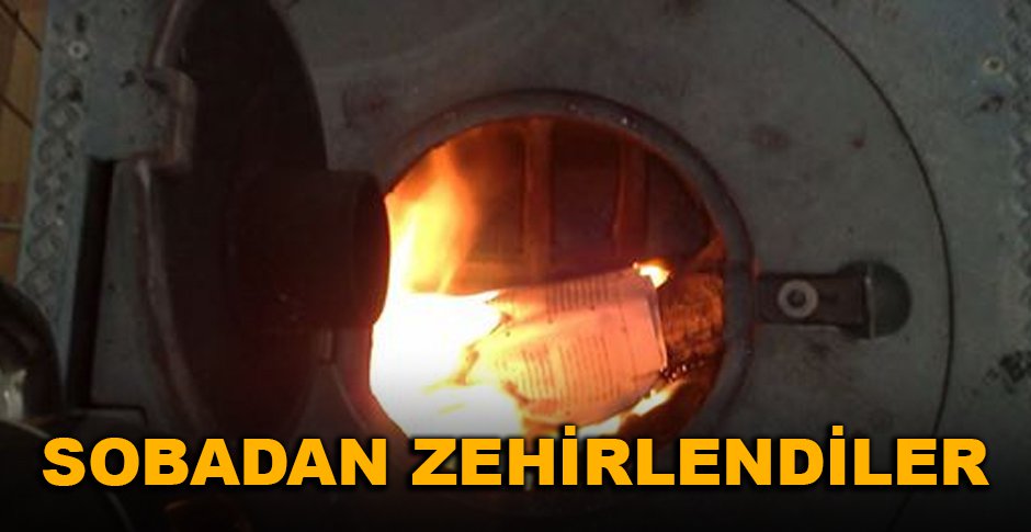 BOLU'DA 4 KİŞİLİK AİLE, SOBADAN ZEHİRLENDİ