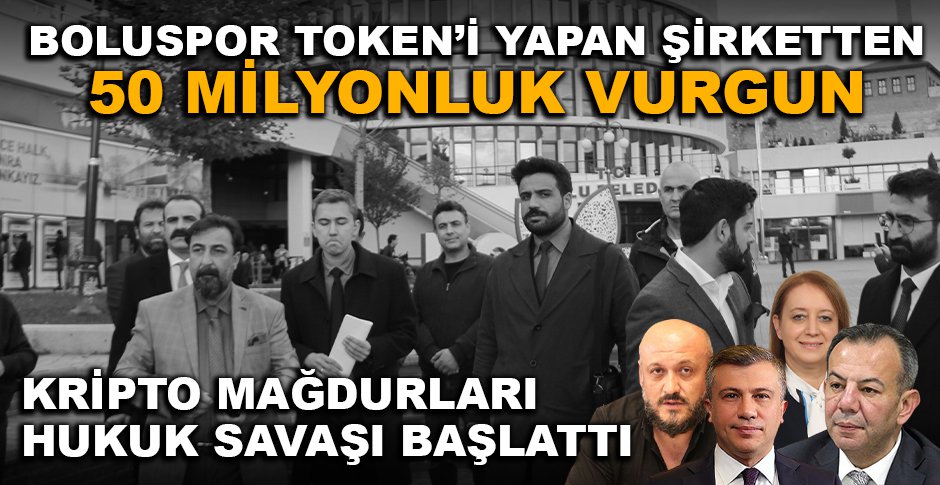 BOLUSPOR TOKEN ALANLAR HUKUK SAVAŞI BAŞLATTI