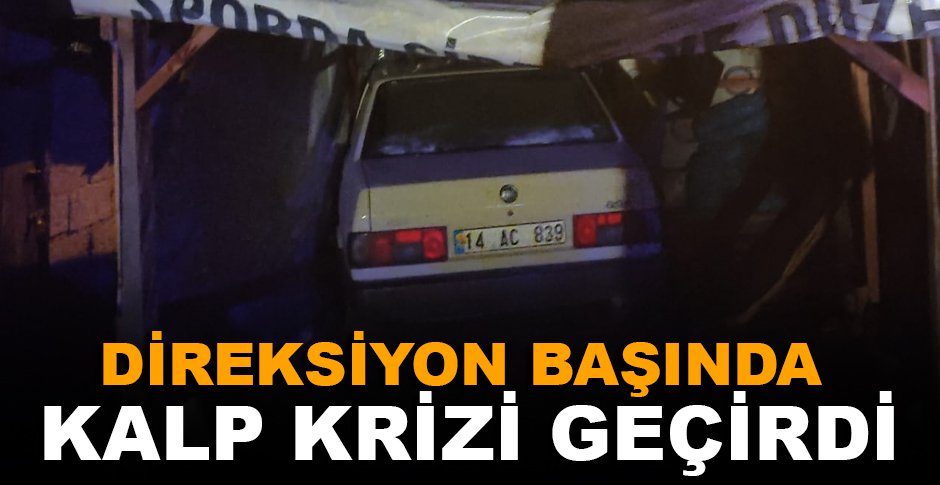DİREKSİYON BAŞINDA KALP KRİZİ GEÇİRDİ