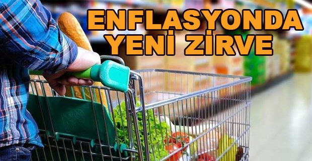 ENFLASYONDA YENİ ZİRVE