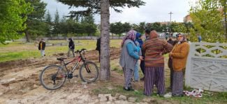 MEZARLIĞA YOL AÇILMASI GERGİNLİK YARATTI