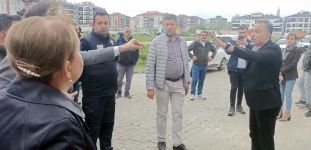 MEZARLIĞA YOL AÇILMASI GERGİNLİK YARATTI