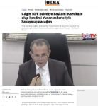 ÖZCAN YUNAN BASININDA
