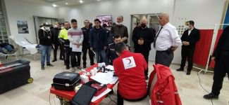 POLİSLER KAN BAĞIŞLADI