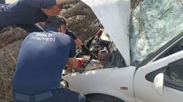 2 AĞACI DEVİRDİ: OTOMOBİL KULLANILAMAZ HALE GELDİ... 2 YARALI...