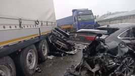 58 ARACIN KARIŞTIĞI ZİNCİRLEME TRAFİK KAZASI