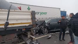 58 ARACIN KARIŞTIĞI ZİNCİRLEME TRAFİK KAZASI