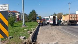 AMBULANS KAZA YAPTI