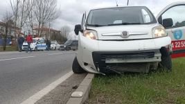 ANİDEN YOLA ÇIKTI: 1 YARALI
