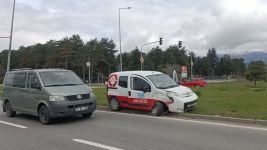 ANİDEN YOLA ÇIKTI: 1 YARALI