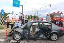 BOLU'DA ABANT KAVŞAĞINDA FECİ KAZA... 9 YARALI