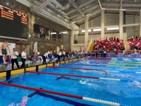 BOLU'DA DEV YÜZME MÜSABAKALARI BAŞLADI...