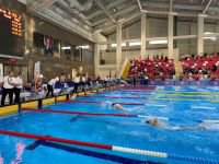 BOLU'DA DEV YÜZME MÜSABAKALARI BAŞLADI...