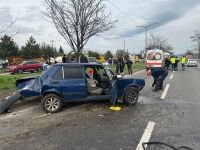 BOLU'DA FECİ KAZA... TOFAŞ MARKA ARAÇ PARAMPARÇA OLDU... 1 ÖLÜ
