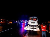 BOLU'DA KAZANIN ARDINDAN KIZILAY HIZIR GİBİ YETİŞTİ...