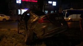 BOLU'DA KORKUNÇ KAZA, ARAÇ HURDAYA DÖNDÜ.. MUCİZE KURTULUŞ...