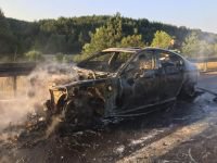 BOLU'DA LÜKS ARAÇTAN GERİYE HURDA YIĞINI KALDI...