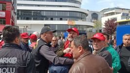 BOLU'DA MİTİNG SONRASI KAVGA...