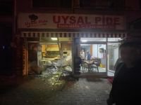 BOLU'DA OTOMOBİL PİDE DÜKKANINA DALDI....