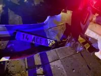 BOLU'DA OTOMOBİLİN ÇARPMADIĞI YAYA YARALANDI...