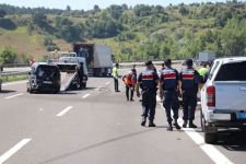 BOLU'DA OTOYOLDA FECİ KAZA... 9 YARALI