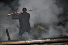 BOLU’DA SAHUR VAKTİ ALEVLER BÜYÜDÜ