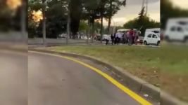 BOLU'DA TRAFİKTE YOL VERME KAVGASI...
