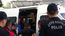 BOLUSPOR MAÇINDA DEPLASMAN TRİBÜNÜ KARIŞTI...