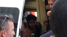 BOLUSPOR MAÇINDA DEPLASMAN TRİBÜNÜ KARIŞTI...