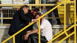 BOLUSPOR MAÇINDA DEPLASMAN TRİBÜNÜ KARIŞTI...