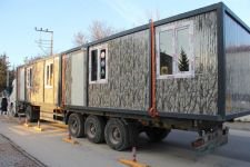 DEPREM BÖLGESİNDE BOLU KONTEYNER KENTİ KURULUYOR