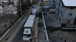 DEPREM BÖLGESİNDE BOLU KONTEYNER KENTİ KURULUYOR