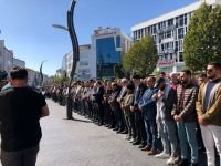 GAZZE'DE ÖLENLER İÇİN CENAZE NAMAZI KILINDI