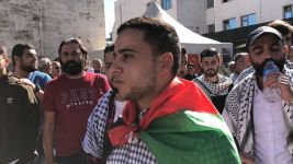 GAZZE'DE ÖLENLER İÇİN CENAZE NAMAZI KILINDI