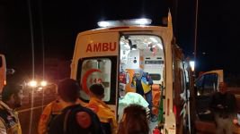 İKİ MOTOSİKLET ÇARPIŞTI 3 YARALI