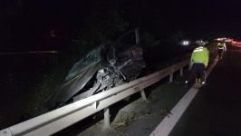 KAZA SONRASINDA FECİ ŞEKİLDE CAN VERDİ