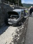 KONTROLDEN ÇIKTI, BETON DUVARA ÇARPTI....