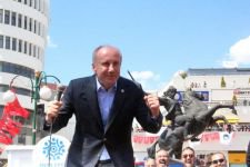 MUHARREM İNCE SEÇİM KAMPANYASINA BOLU'DAN BAŞLADI