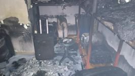 ÖĞRENCİ YURDUNDA YANGIN...