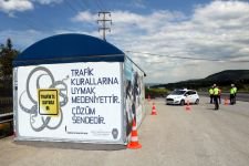 SÜRÜCÜLERE KAZA ANLARI İZLETİLDİ...