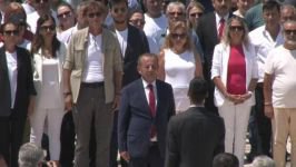 TANJU ÖZCAN ANITKABİR'DE...