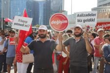 TANJU ÖZCAN GENEL MERKEZE ULAŞTI