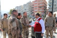 TANJU ÖZCAN YENİDEN DEPREM BÖLGESİNDE...